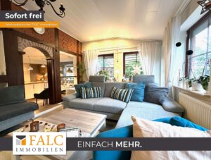 Sofort einziehen ! Einfamilienhaus mit sep. Gästehaus - Komplett saniert